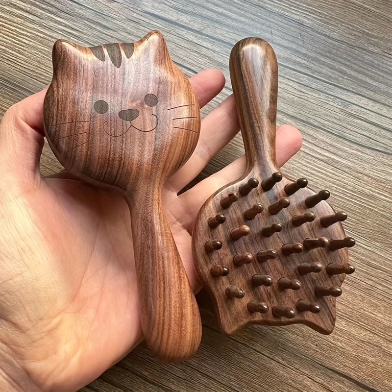 

-shaped Wood Massage - & For
