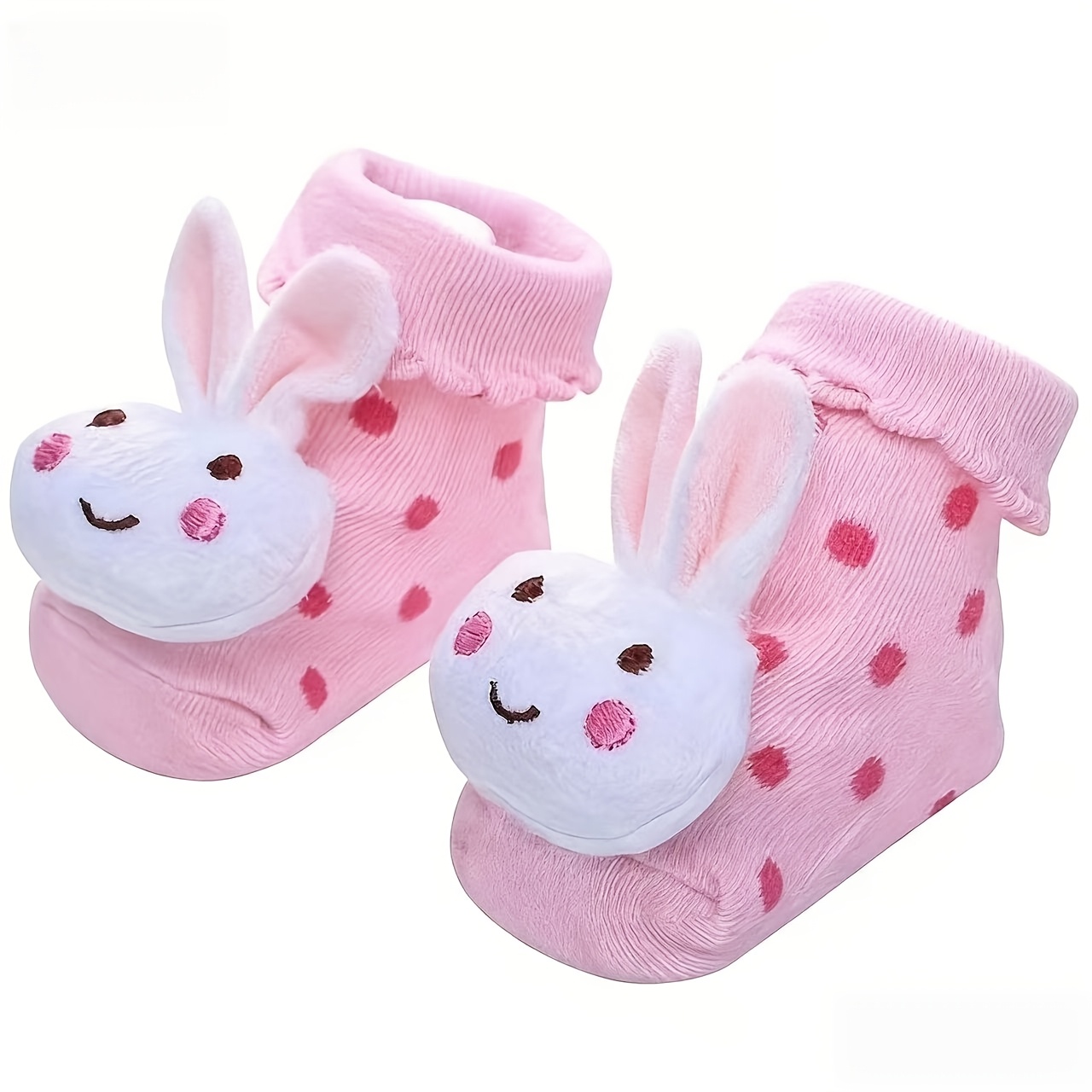 Image of 1 Pair Cute Cartoon Children's Socks 3d Decorative Cartoon Non-slip Floor Socks Baby Infant Socks