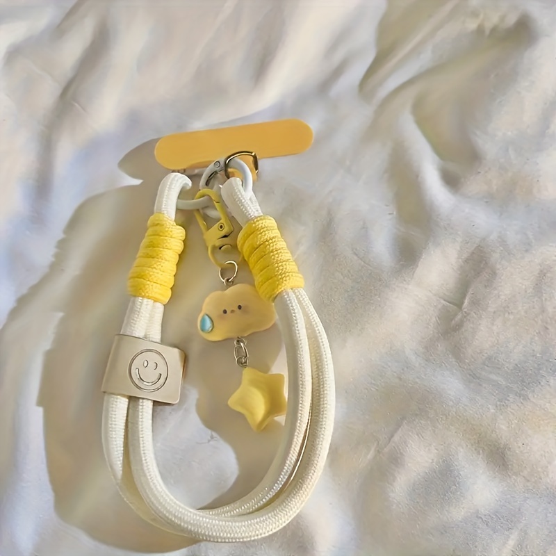 Cloud And Phone Lanyard Polyamide Wrist , - Accessory