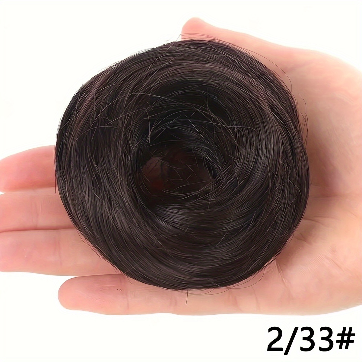 Wig Loop Fluffy Ball Head Elastic Straight Hair Loop Hair Rope Lazy Hair Additions Invisible And Traceless