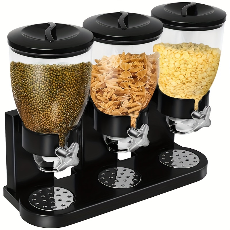 

Dry Dispenser Set, Bpa-free Plastic Dispensers, , No Needed, , For Pantry Organization, For , , , Grains,