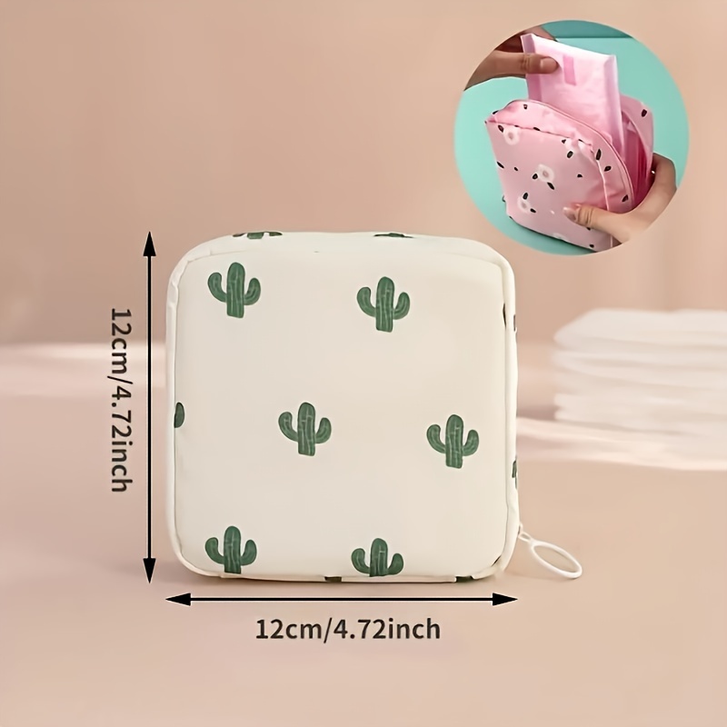 1 Creative Minimalist Sanitary Pad Storage Bag, Multifunctional Travel Pouch, Suitable for Gifting