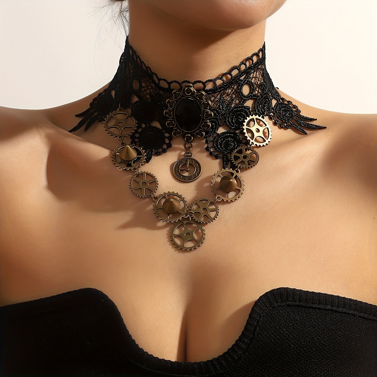 

Lolita Necklace - -, April , Polyester , For Parties & Carnivals