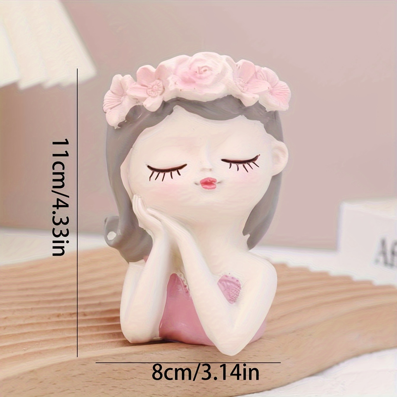 1pc   design rotating makeup brush holder dustproof cylinder storage for eyebrow pencils and brushes ideal for dressing table can   be used as pen holder or vase makeup brush storage eye brow pencil Product details 3