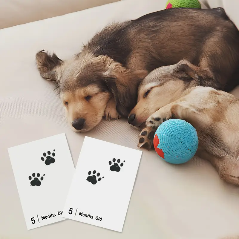 hand footprint kit inkless milestone card suitable pets - Temu Australia