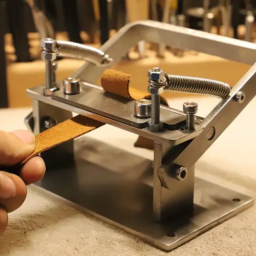 manual leather peeler stainless steel leather peeler diy belt thinning tool manual paring peeling machine leather splitter skiver shovel skin machine