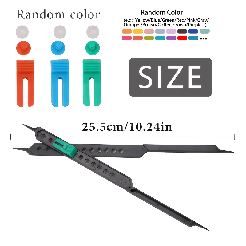 TEMU Drawing Ruler, Proportional Divider Scale Artist Drawing Tool Multifunctional Drawing Ruler Adjustable Caliper For Artists
