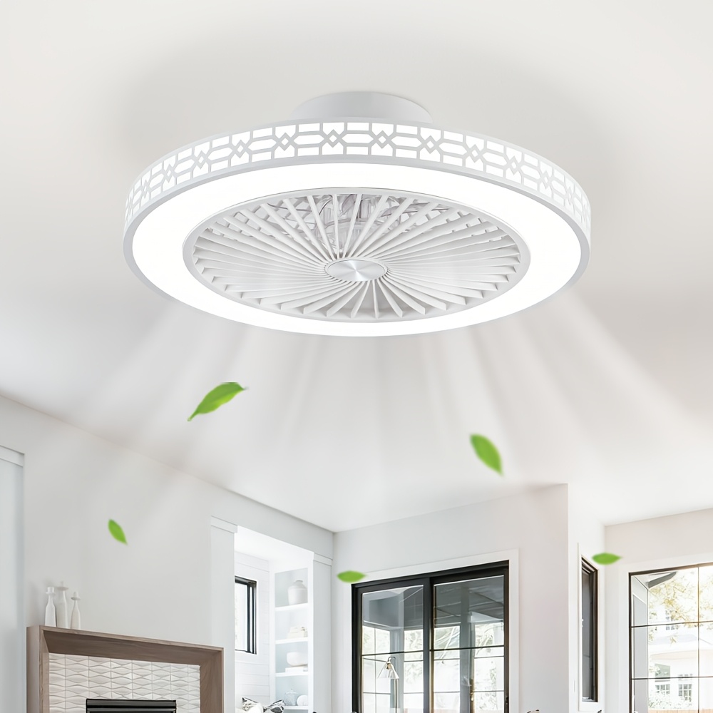 50cm Smart Ceiling Fan with Motorized Light Dimmer & Mosquito Killer
