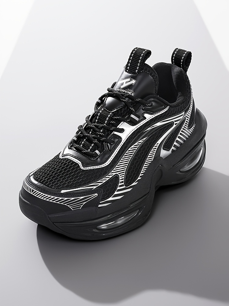 Men's Low-Top Sneakers - All-Season Breathable Fabric Upper & MD Sole with Absorption - All-Terrain Traction Sneakers Suitable for Casual,, Gym - Low-Top Lace-Up Shoes (No Bulk) - Year-Round Wear