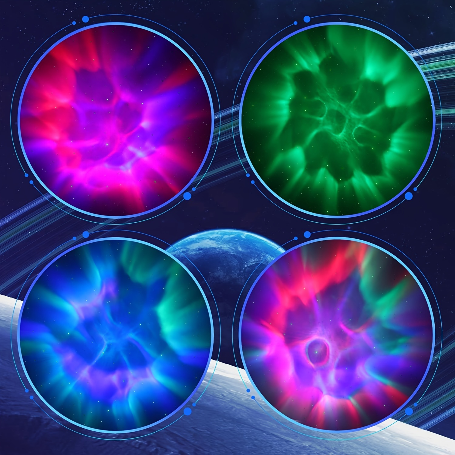 1pc Projecteur de Galaxie Astronaute Amélioré, Projecteur de Nébuleuse pour Skateboard à 360° Réglable avec Télécommande, Lumière de Décoration de Ciel Étoilé Dynamique Alimentée par USB, pour Plafond, Chambre, Salon, Cadeaux d'Anniversaire, Noël, Lumière de Plafond Spectacle,Design Cosmique,Thème