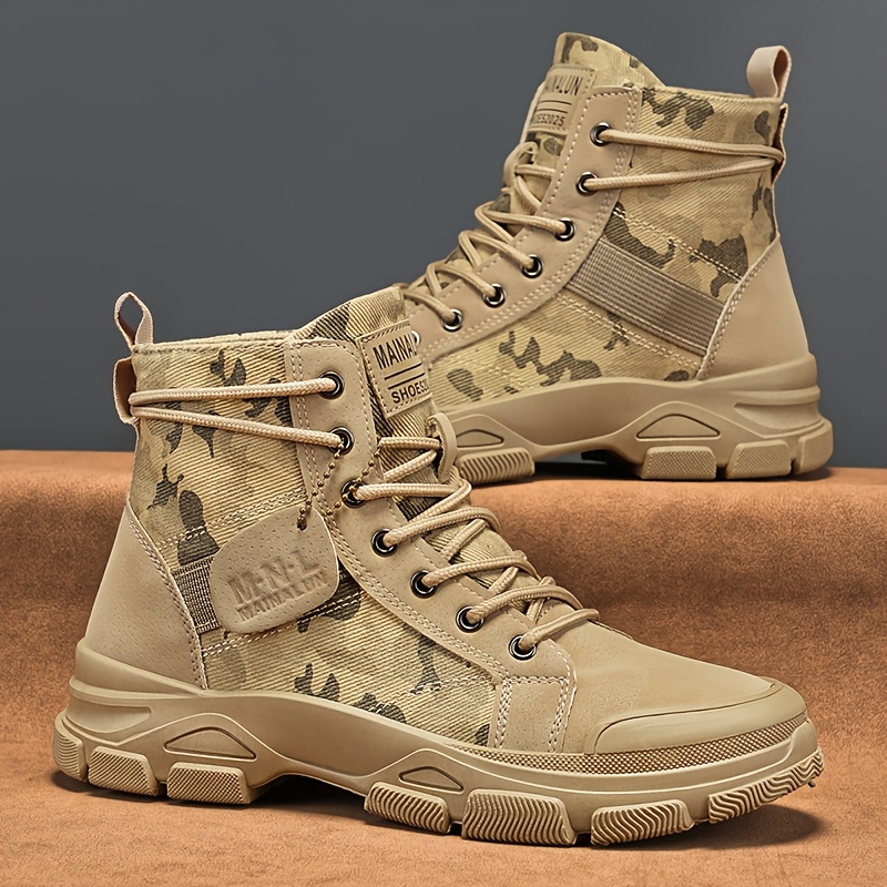 Men's Waterproof Hunting Boots, Low Cut Design