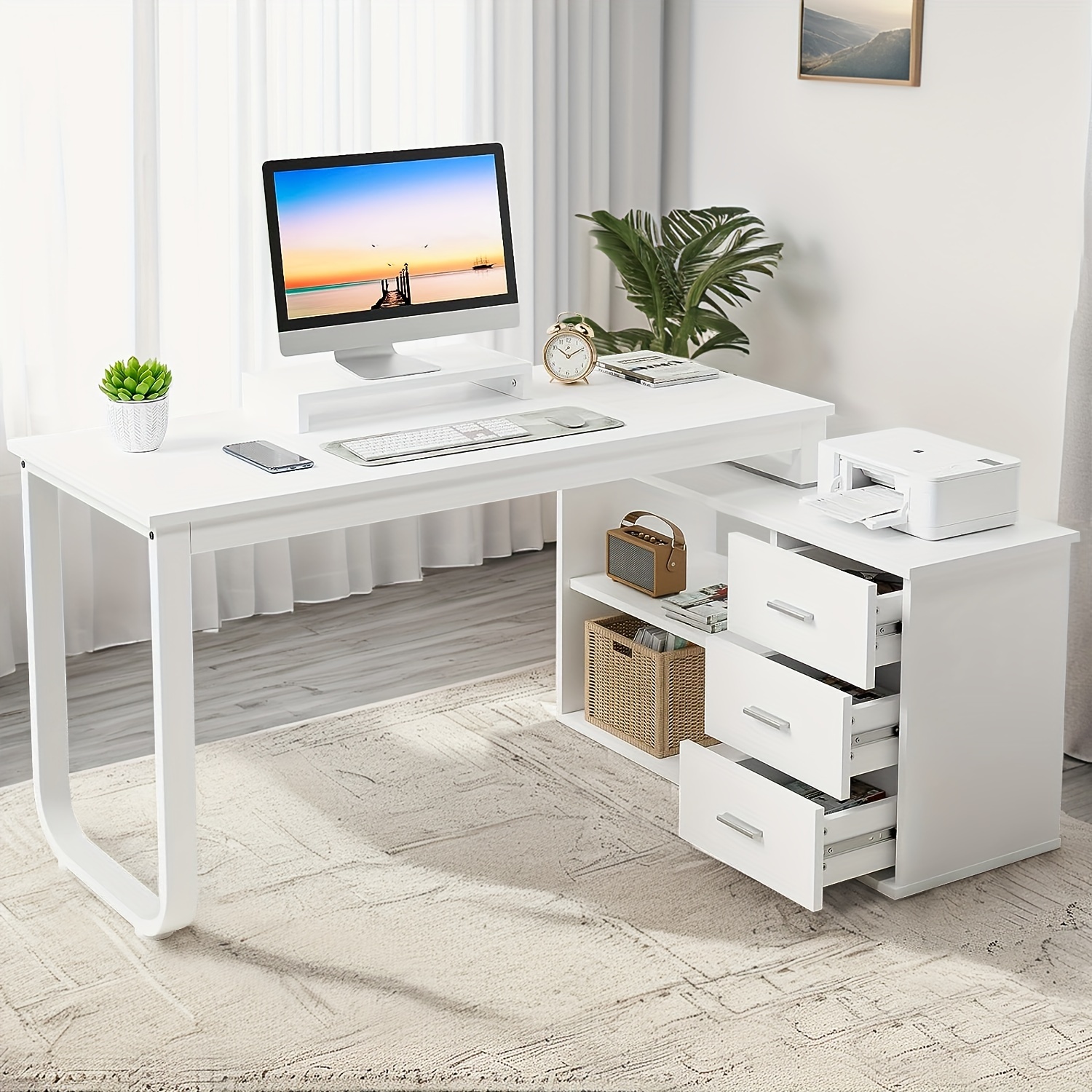 

Desk Drawers And Shelves, Long Desk And Removable Stand For , Table Desk, L Shaped Desk For , Small ,