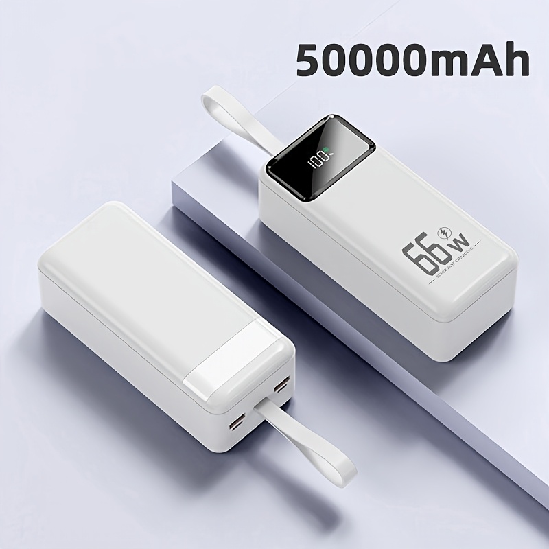 50000mAh Power Bank, Super hitro polnjenje, Pametni digitalni zaslon, Litij-polimerna baterija, Power Bank z veliko kapaciteto, Lahko polni več