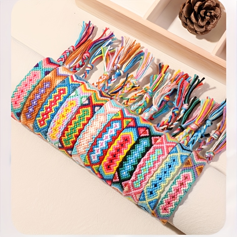 2pc Handwoven Bracelet Set, Unique Daily Wear Gift