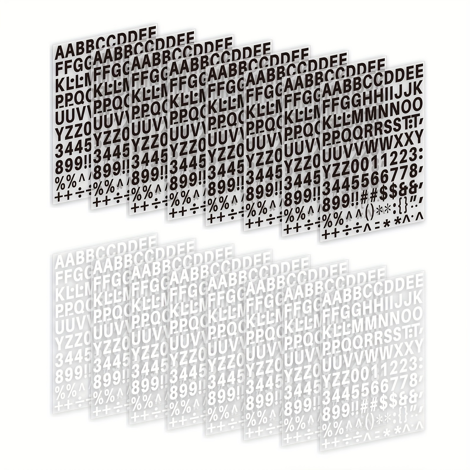 

16pcs And For And On Clothes, 1- Iron A-z 0- Pu For Diy On T-shirts And
