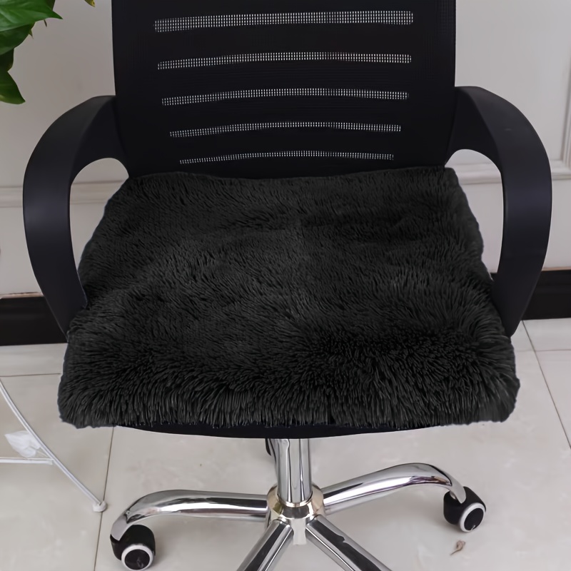 TEMU 1pc | Nordic Style | Autumn/ Decor Cushion, Warm Pad, Square Chair Pad, Stool Pad, Dining Chair Pad, Student Long Sitting Cushion, Office Mat |