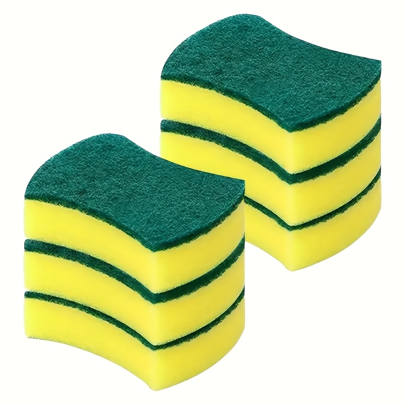 12 24pcs scrubbing sponges and scrubbing pads suitable for cleaning kitchen tableware and bathroom strong and   details 7