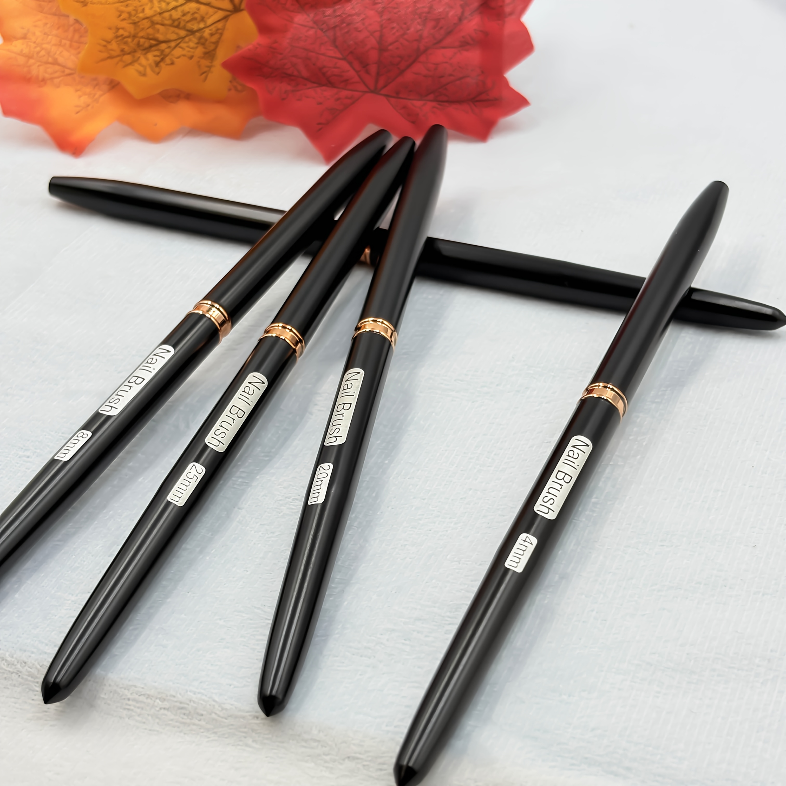 TEMU Metal Nail Art Pen Set | Tip For Precise Line Drawing, Gem Application, And Carving | Corrosion-resistant Metal Body, Durable And Long-lasting