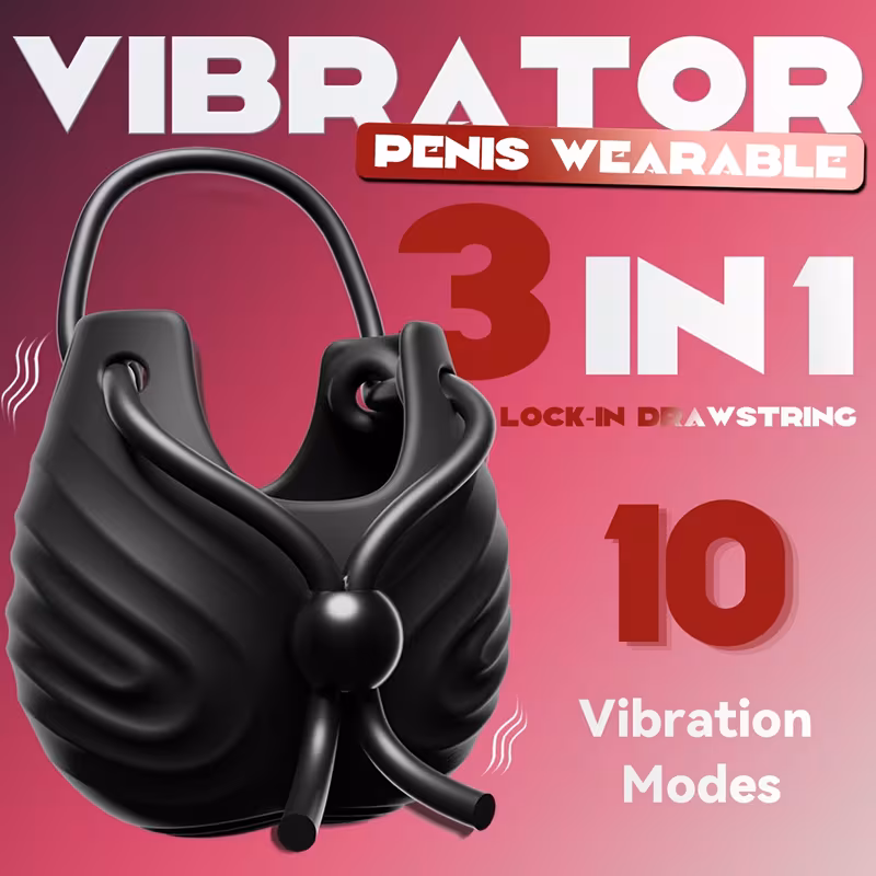1pc vibrating rooster ring toys for men ring with 10 vibrations male toy for testicle stimulator for men s couple toys men toys for man male ring scrotum sleeve Product details 0