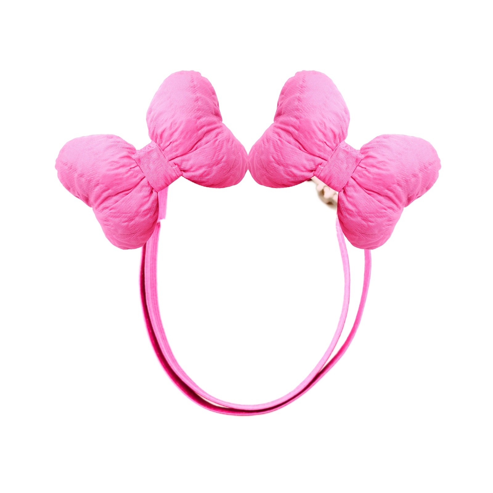 TEMU 1pc Dog Hair Bow Headband For Small Medium Dogs, Colourful Adjustable Pet Dog Hair Bow Headband For Pets Puppy Cats Grooming Accessories Spring