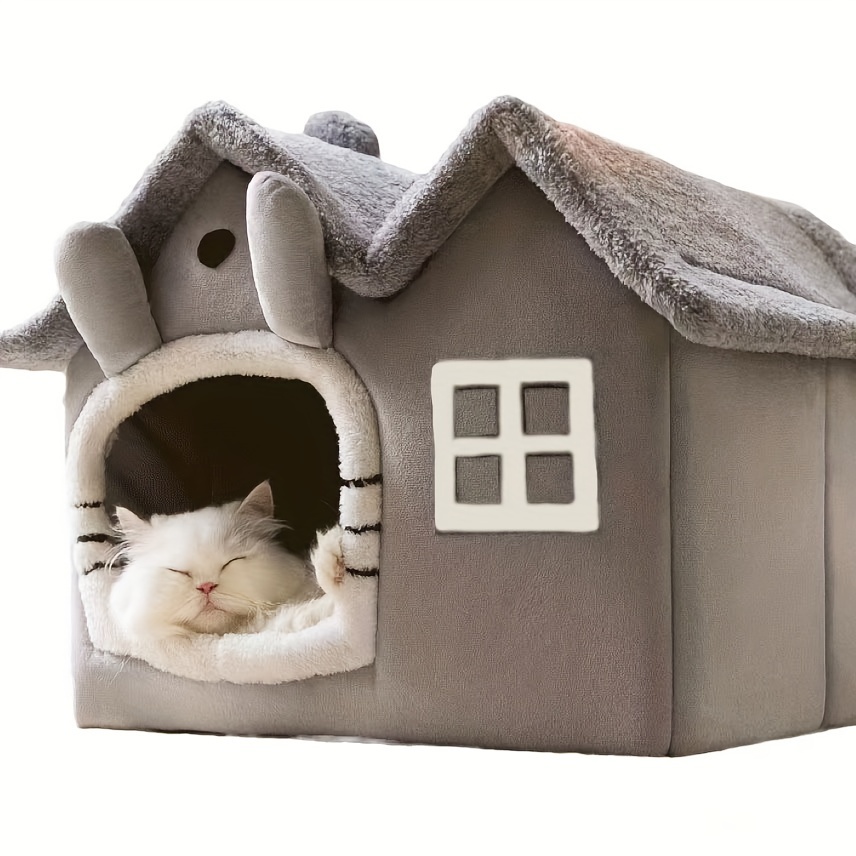 

1pc Winter Warm Dog House, Cat Nest Mat, 4 Levels Cat Sleeping Bed, Pet Supplies