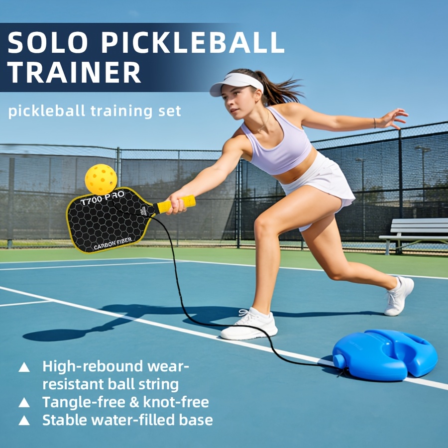 T700 Carbon Fiber Padel Racket Set for Training
