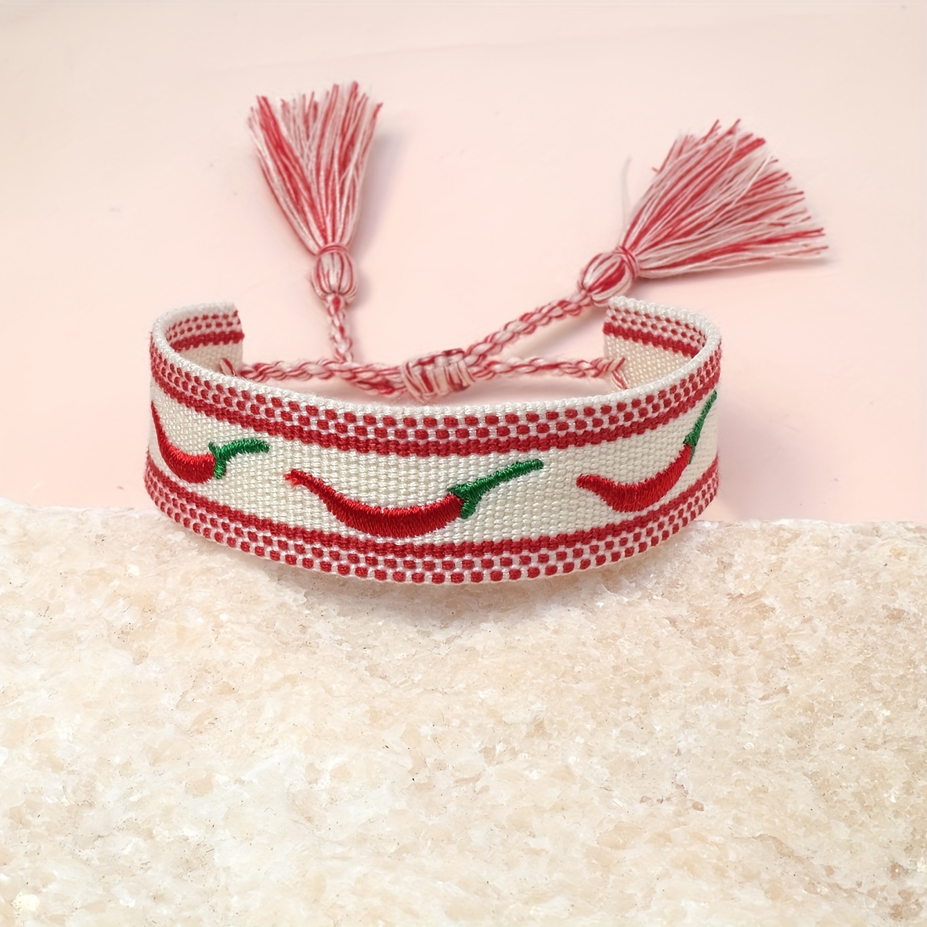 TEMU Un Braccialetto Bohemien Nappine e a Forma di , come Regalo per Famiglia, , Compagni di Classe o da Indossare a Feste e in Viaggio, Braccialetto