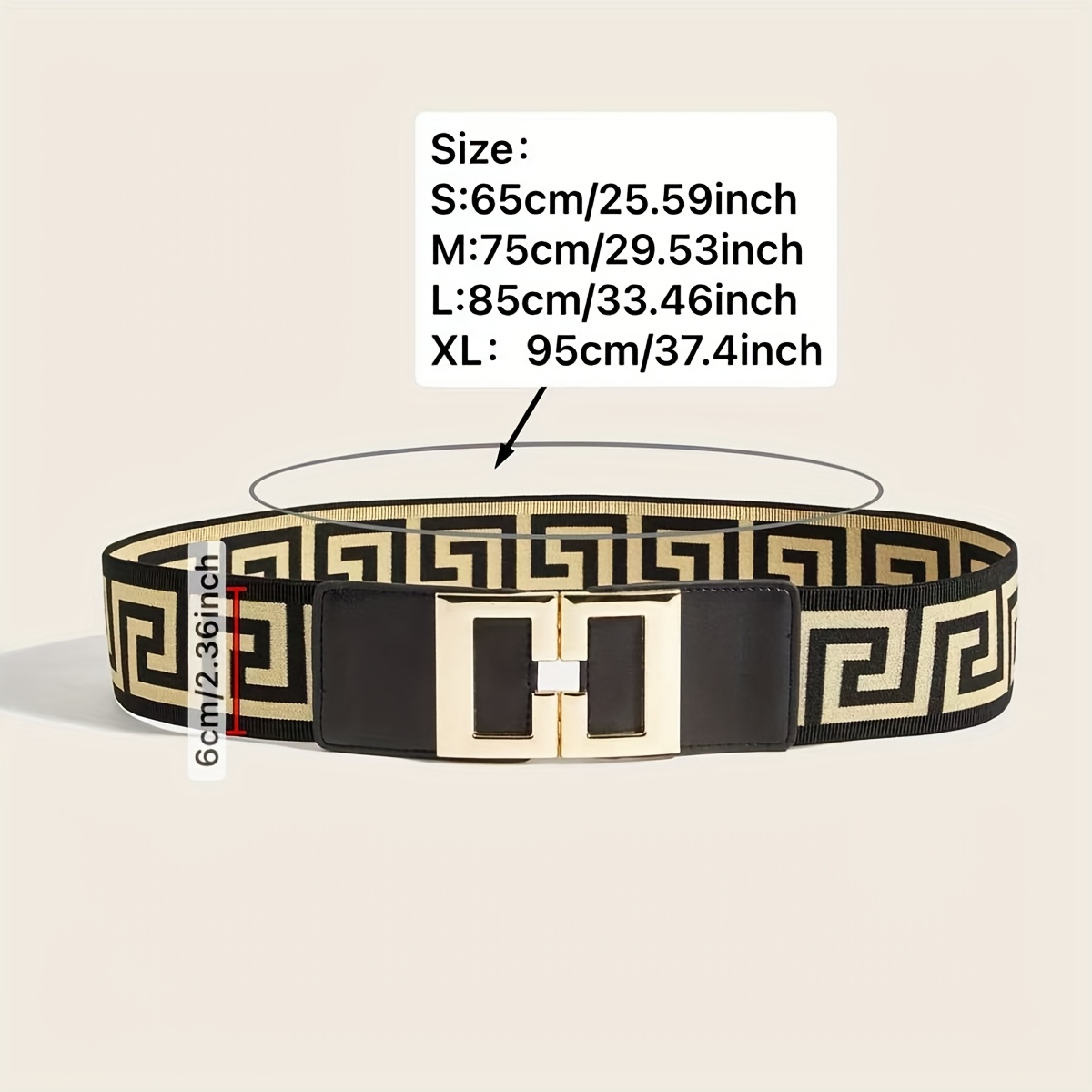 Image of Women's Personalized Pattern Elastic Waistband, Waist-cinching, Casual, Trendy, Very Popular, Practical And Fashionable For Spring, Summer, Autumn And Winter, Matching Skirts And Coats