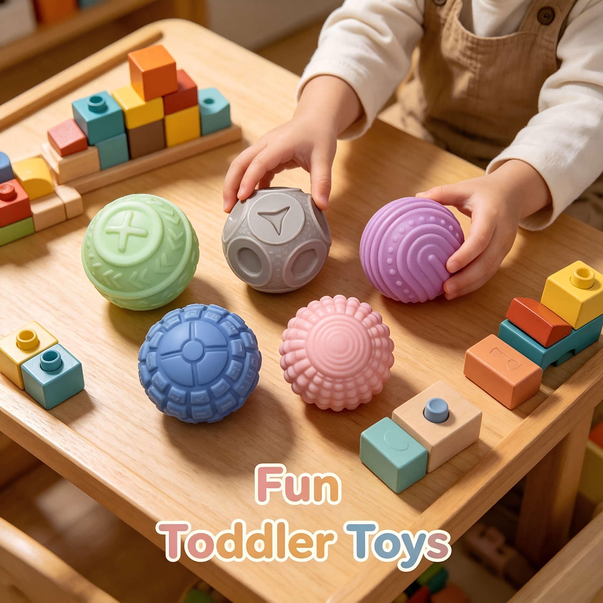 5pcs Children's Interactive Sensory Balls