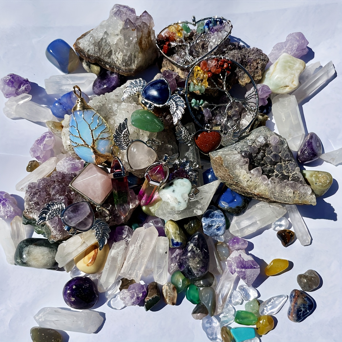 TEMU Natürliche : Einzigartiger Kristalledelstein für reine Meditation