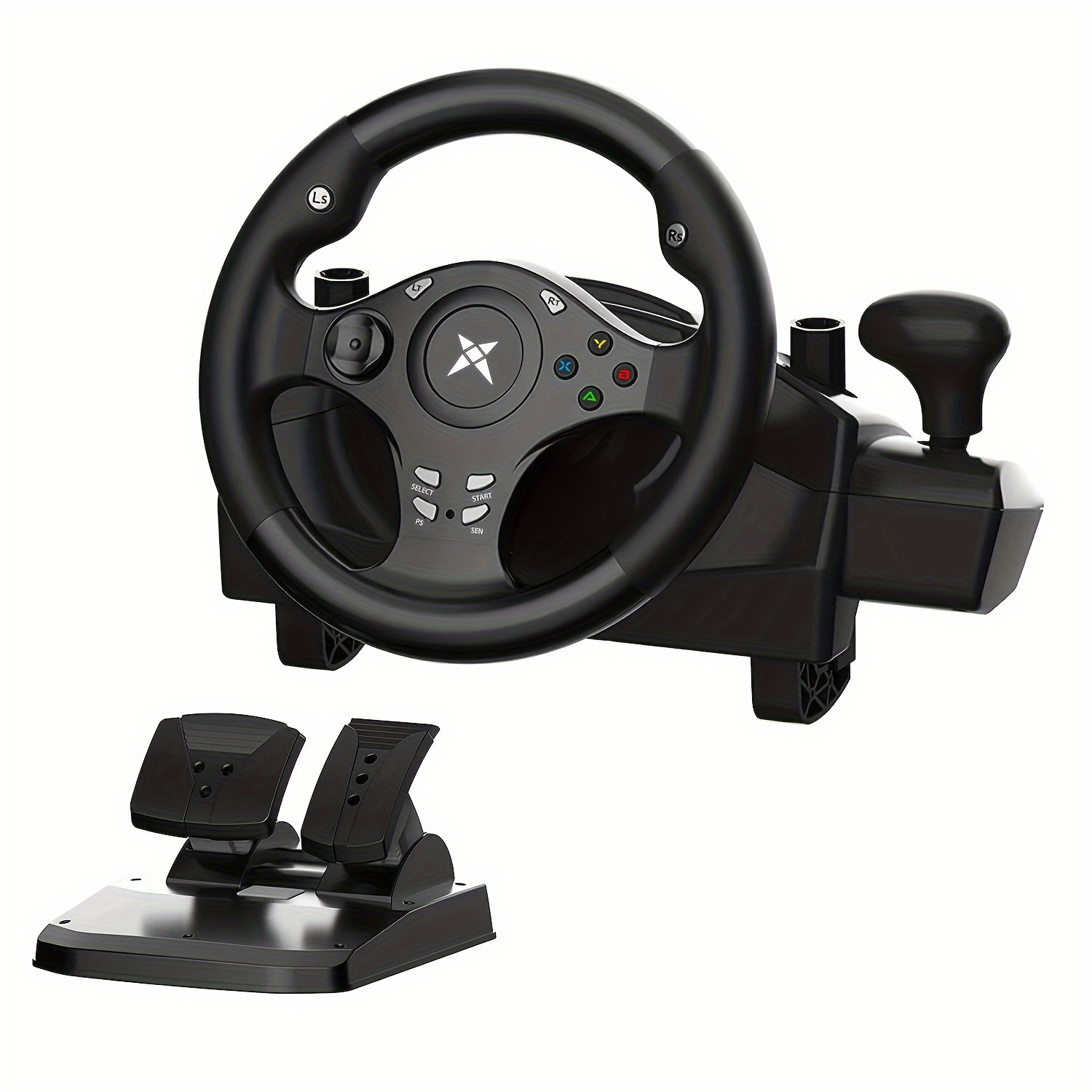 

Doyo Game Racing Wheel With Pedals, 270° Steering Wheels Pc With Force Feedback, Racing Steering Wheel Compatible With Ps4, Series X/s, One/360, Ps3, Android, Simulator