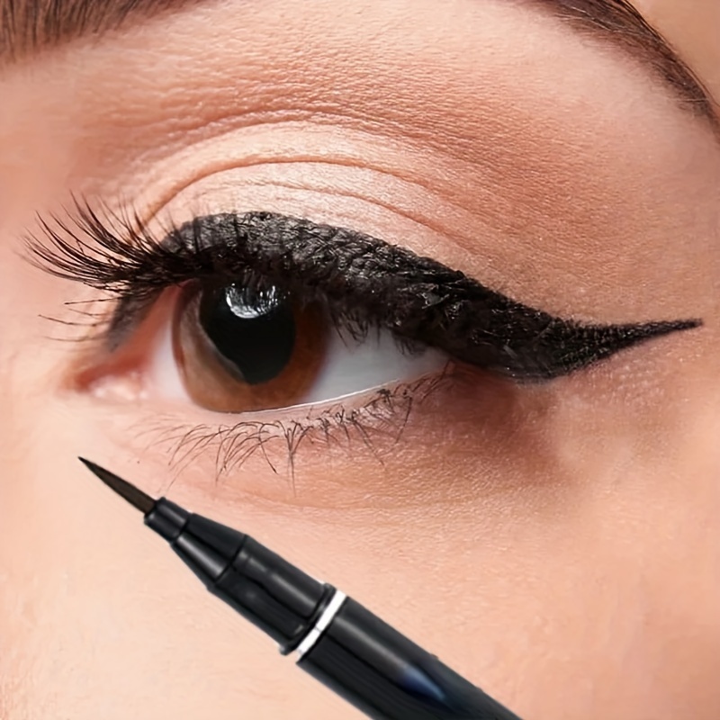 

1pc Black Fine Long Lasting Liquid Eyeliner Water Pen Waterproof Quick-drying Makeup Tools