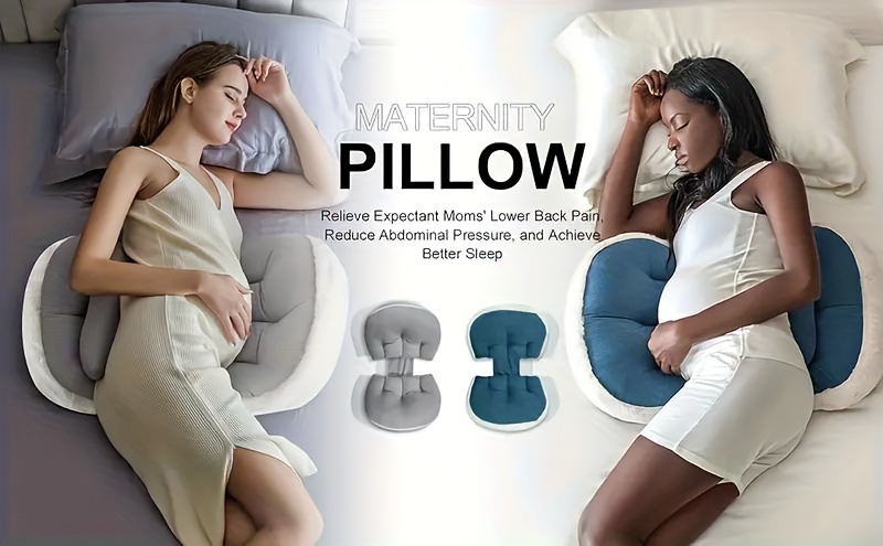   fur maternity pillow adjustable soft belly support for   women side sleepers details 0