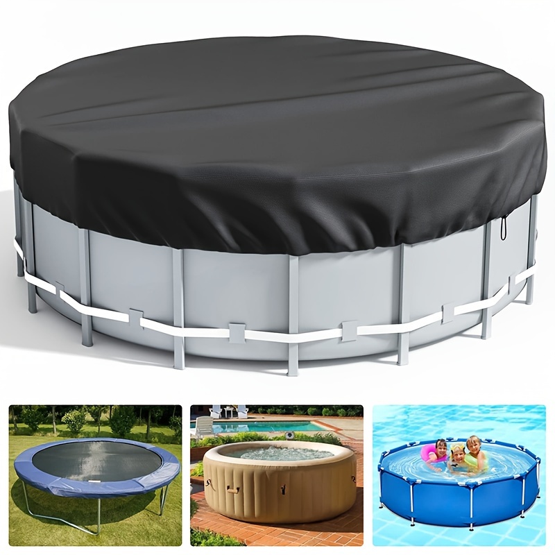 20 Feet Pool Reel Set Cover Waterproof UV Resistant Swimming Inground Poo/