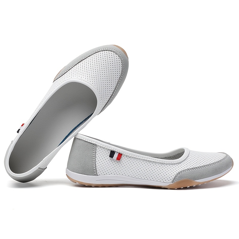 Image of /summer Lightweight Loafers With Breathable Perforated Design For Women, Women Shoes, Sneakers