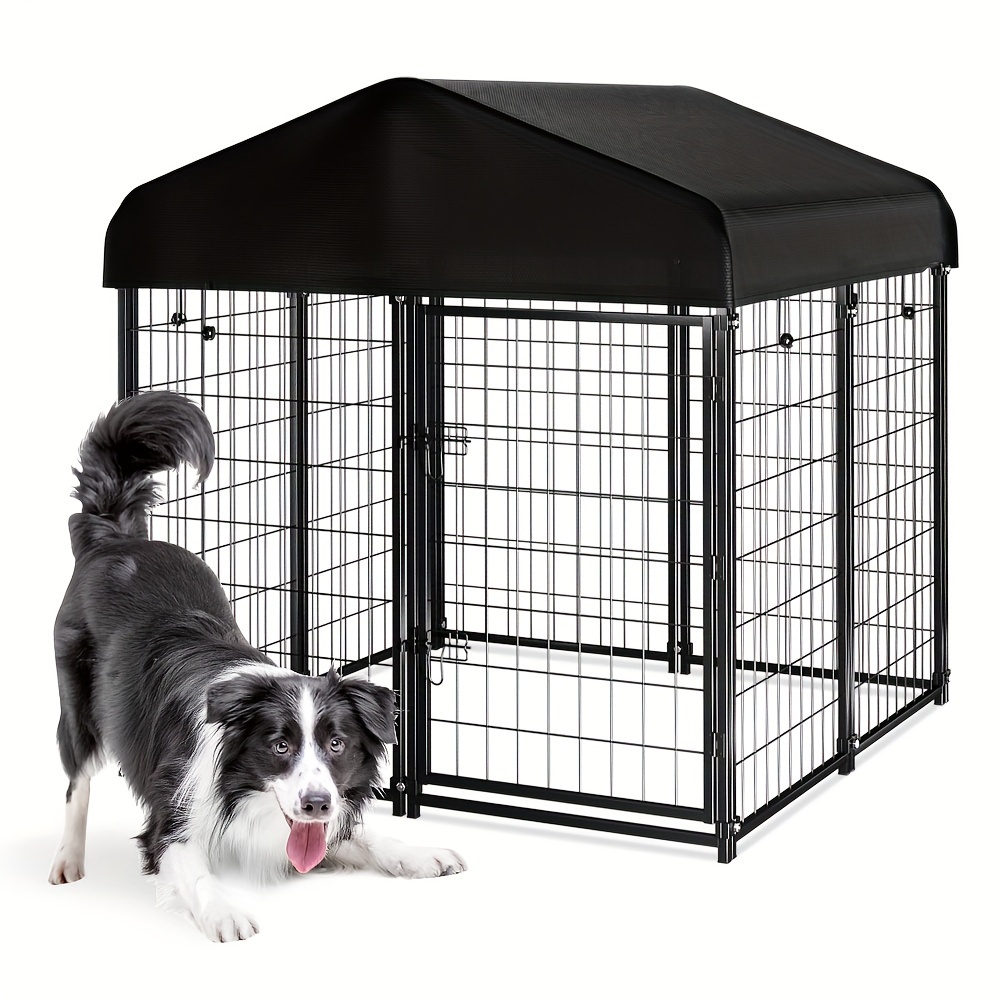 dog kennel outdoor dog house roof waterproof cover medium Temu