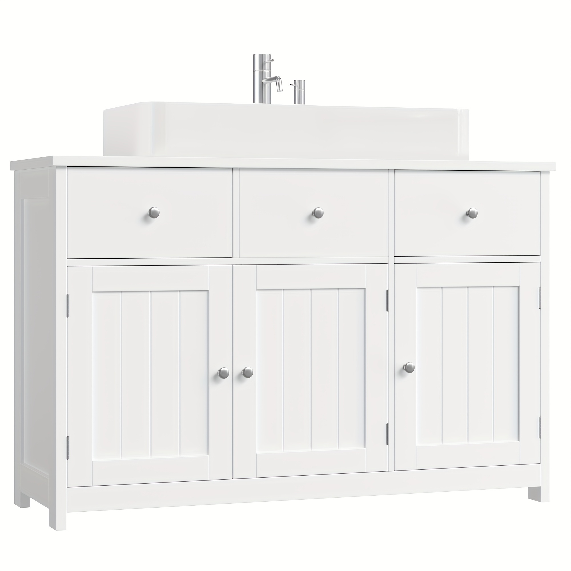 Kealive Bathroom Cabinets, Under-sink Cabinets, Bathroom Side Cabinets, Suitable For Bathrooms And Laundry Rooms