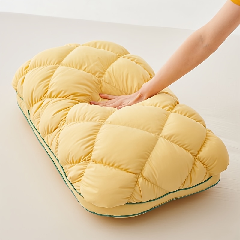 TEMU 1 cuscino a forma di ananas, e confortevole, supporto per il , facile addormentarsi, per camera da letto , hotel - Regalo per le vacanze, idea