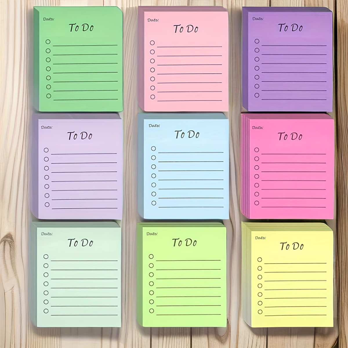 

50/150pcs Handwritten To-do Notes: Colorful Sticky Notes For Daily Planning And Task Management, Suitable For School And Office Use, Perfect For Back-to-school Season