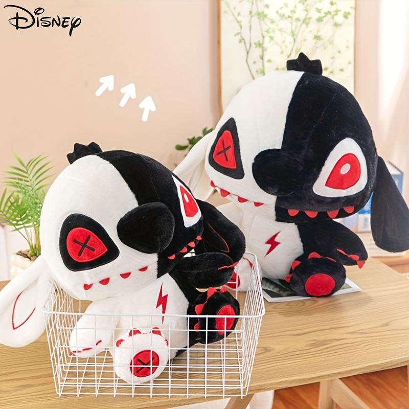 Disney スティッチぬいぐるみ ハロウィンダークデザイン赤＆黒