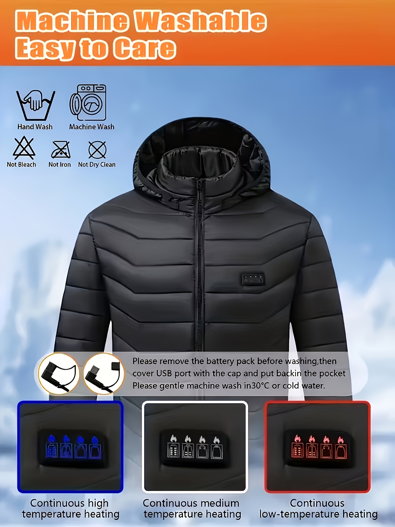 Stylish Heated Jacket