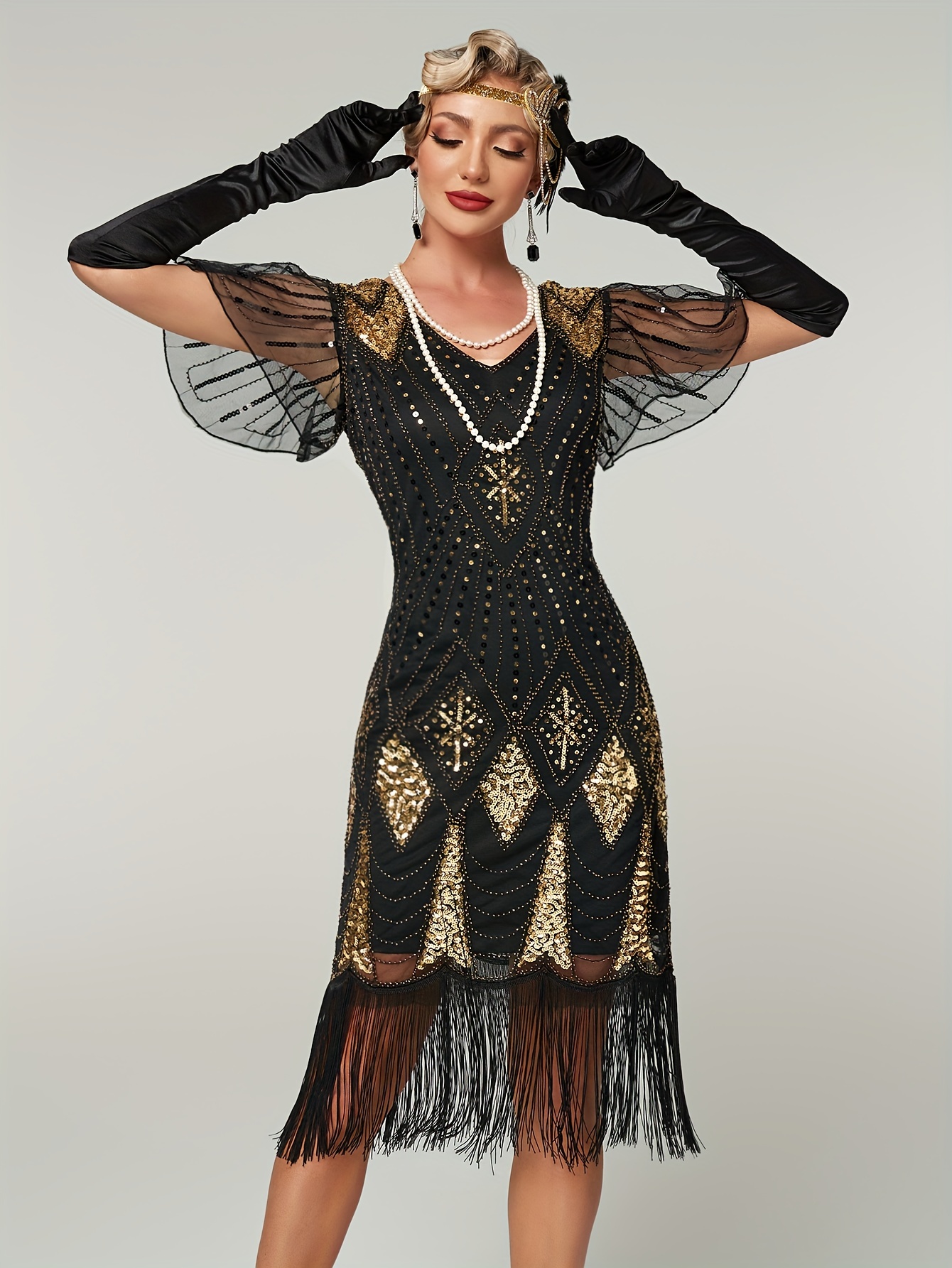 1920 style evening dress Zuhair Murad main image 0