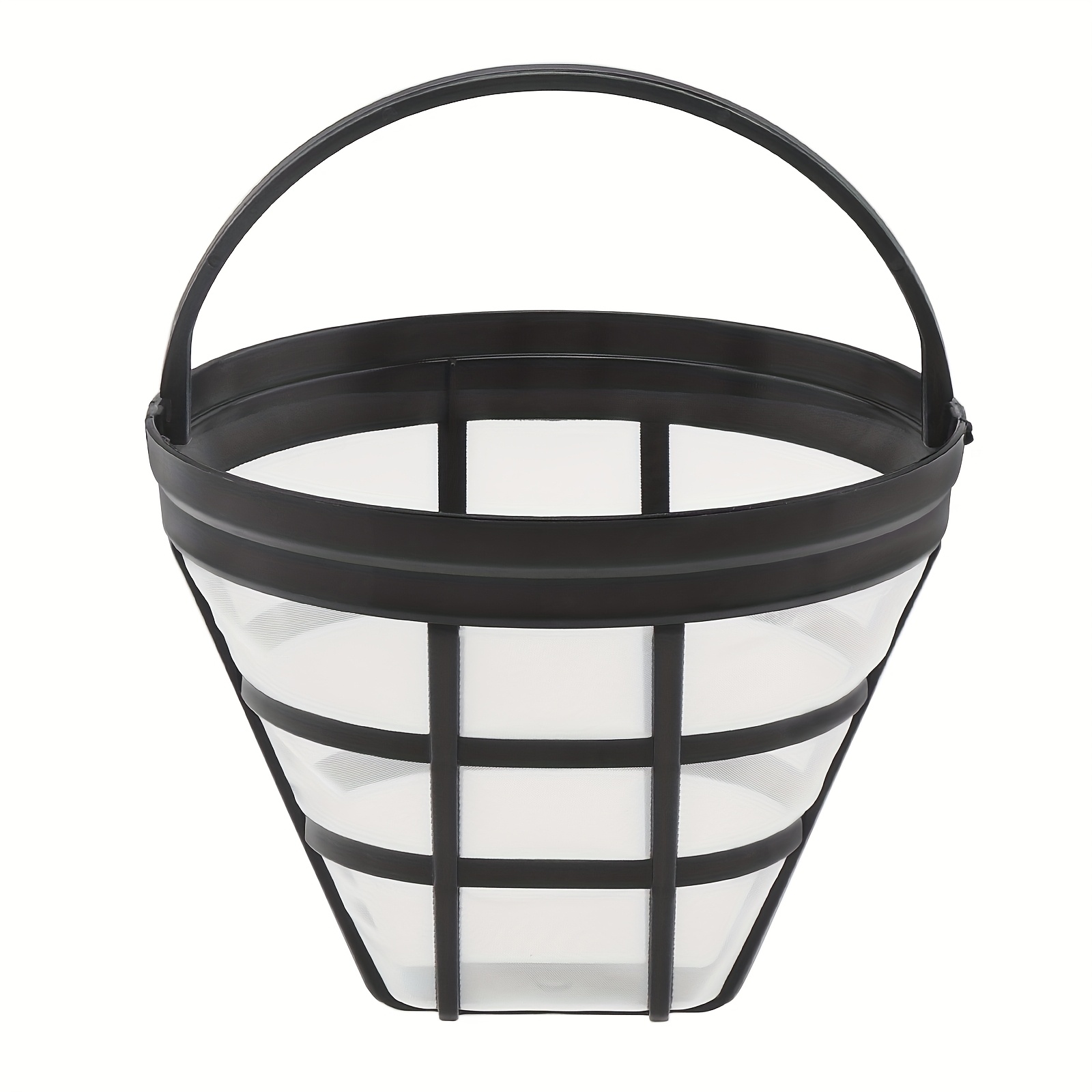 Image of Cone Reusable Coffee Maker Basket For / Coffee Machine, 8 - 12 Cups Coffee Dripper