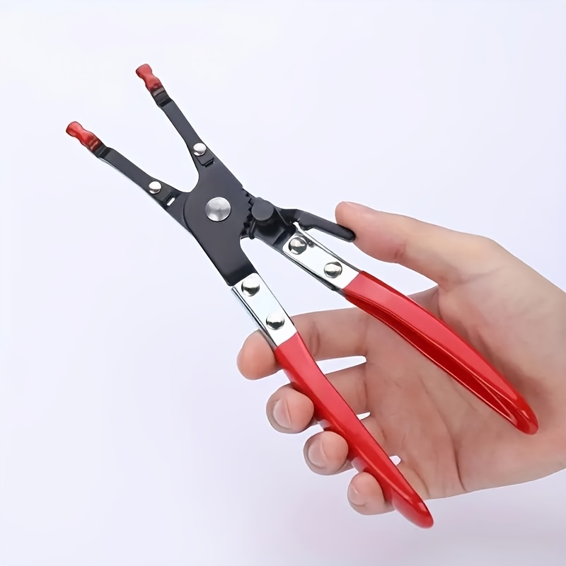 

Multifunctional Automotive Wire Welding Pliers, 2-wire Clamping And Cutting Tool, Metal And Plastic Construction, Design For Vehicle Wiring Repair