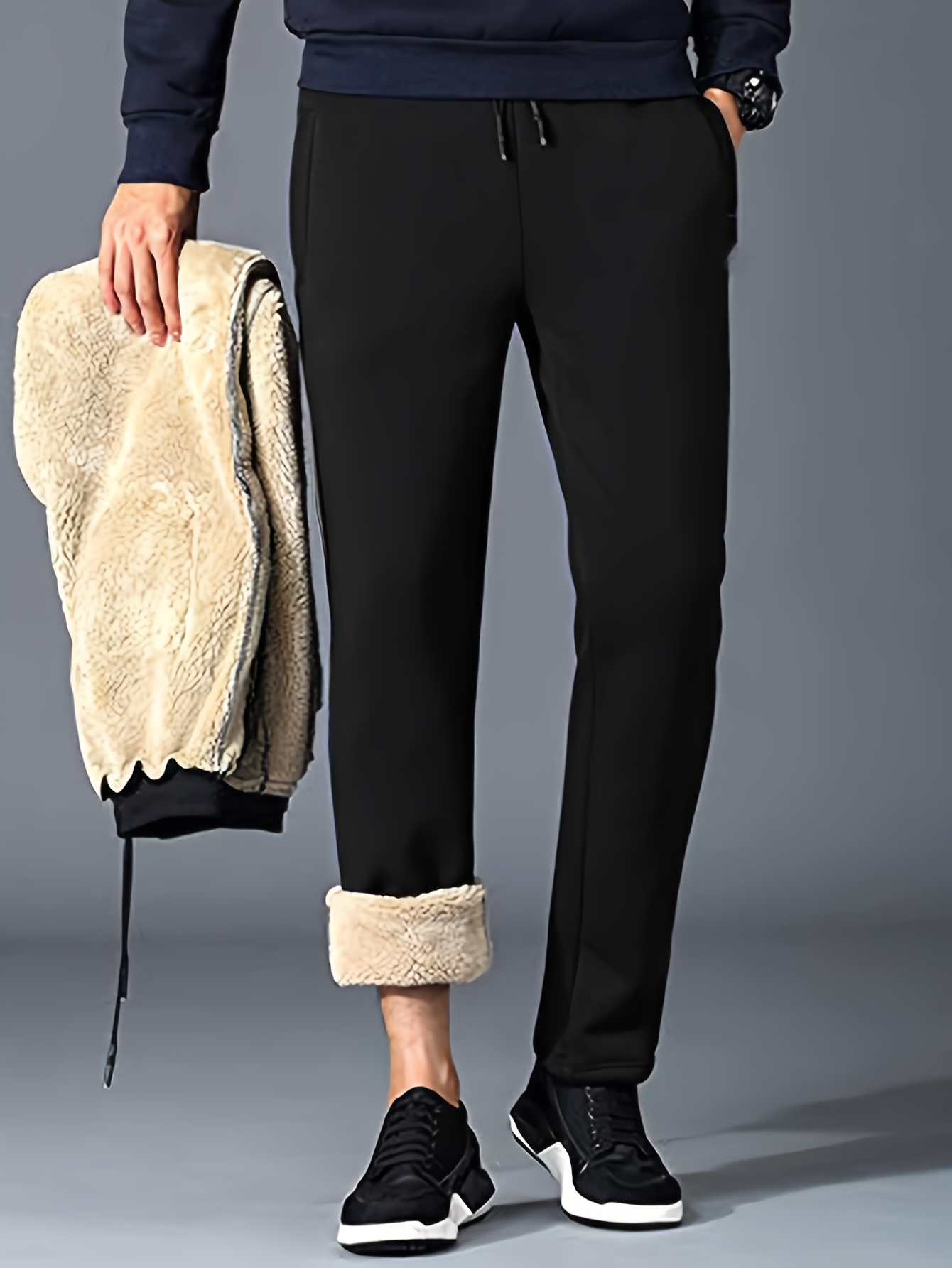 Amazon.com: Clothin Men's Fleece-Lined Soft-Shell Pants