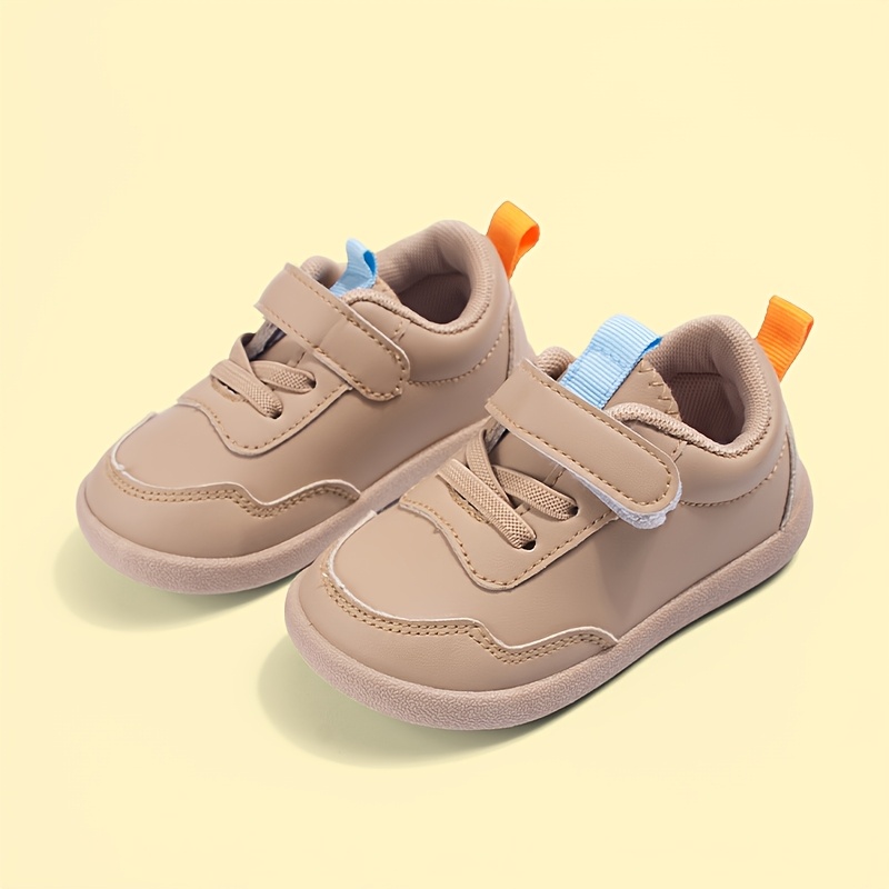 boys first walking shoes soft soled low top sneakers closure