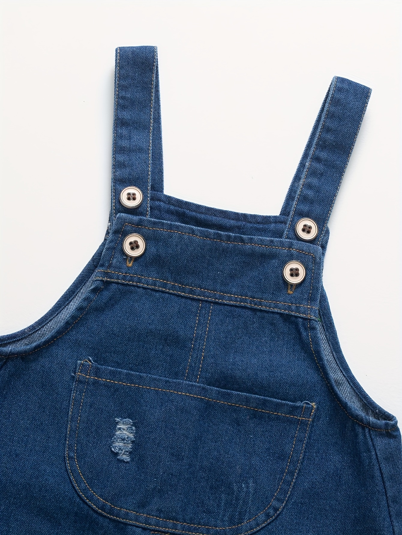 Kids' Denim Overalls - Cartoon Design, Long Sleeve, Pockets, Adjustable Straps, Loose Fit for Boys, Spring/Fall Casual Wear, for Outdoor