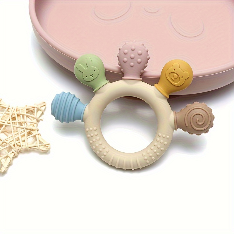 BPA Silicone Teething Ring for Youngsters