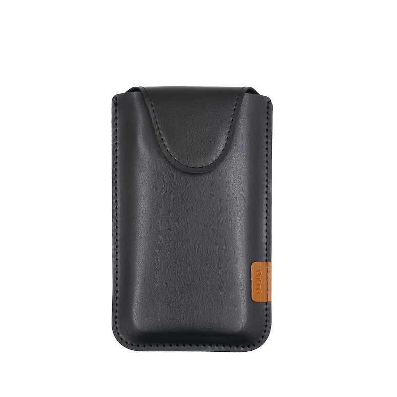 TEMU Slim And Lightweight Double-.7-7 Inch Phone Protective Case, Men's Waist Pouch, Universal Belt Bag, Fits 2 Phones, Inner Pouch, Compatible With