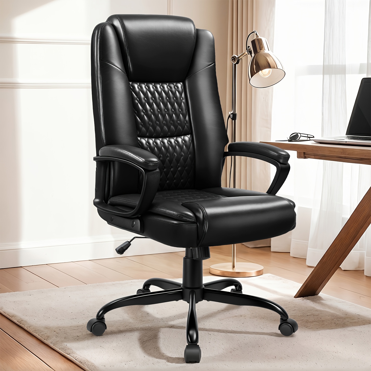 padded computer chair sold on Temu United States